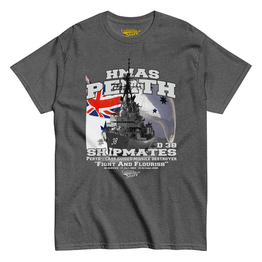 HMAS Perth D 38 Destroyer t-shirt