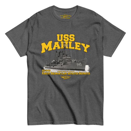 USS Manley DD-940 tee