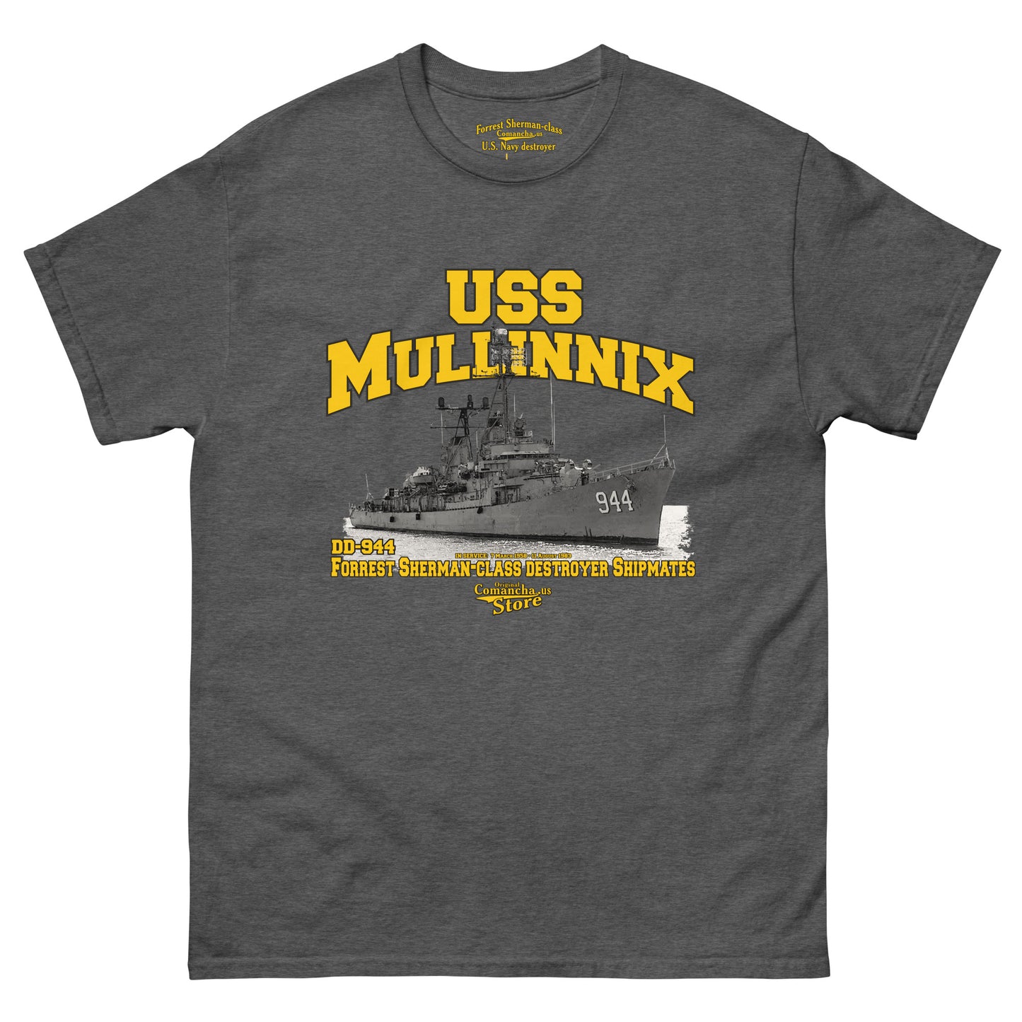 USS Mullinnix DD-944 t-shirt