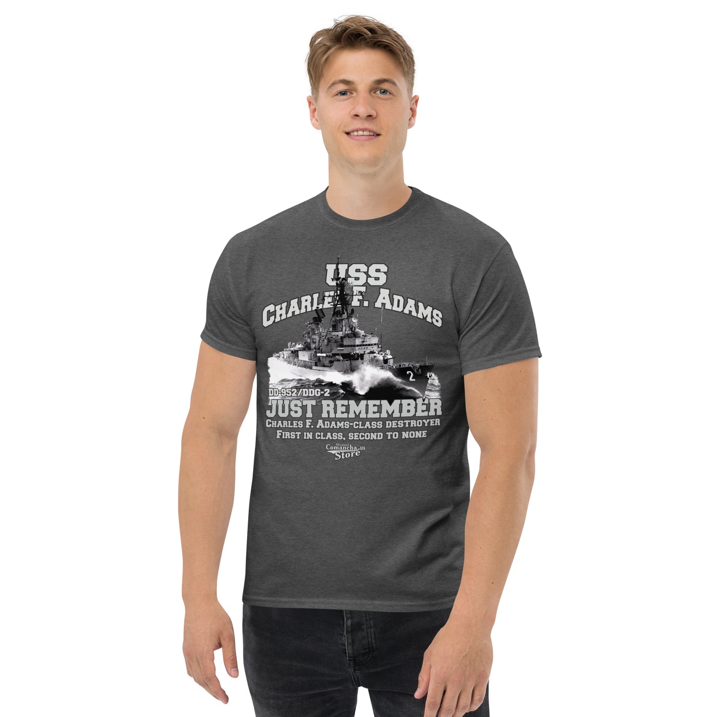 USS Charles F. Adams DDG-2 T-shirt,