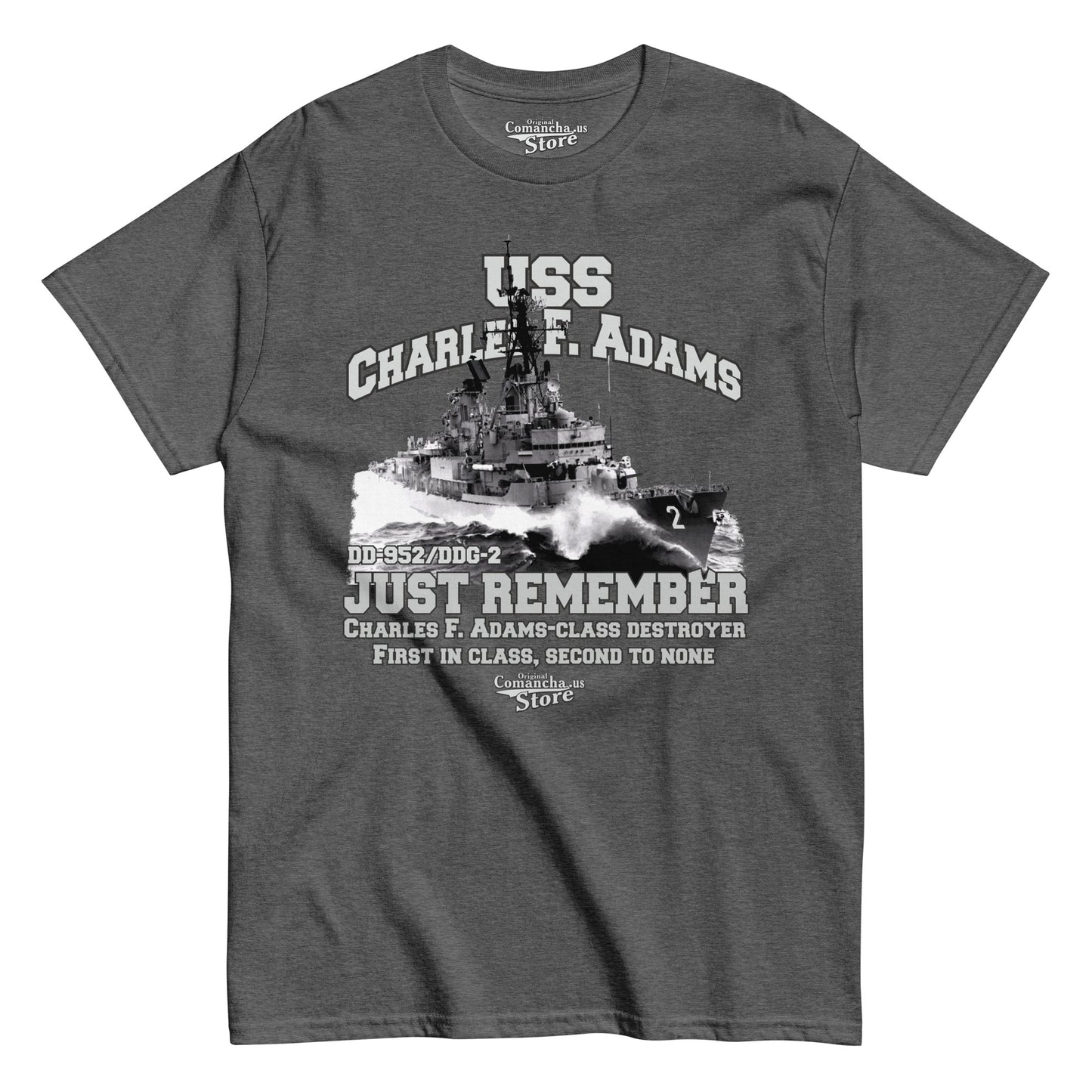 USS Charles F. Adams DDG-2 T-shirt,