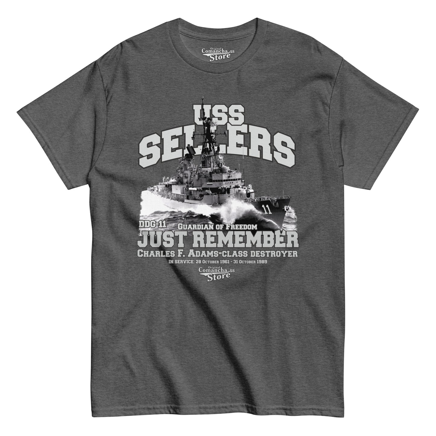 USS Sellers DDG-11 T-shirt