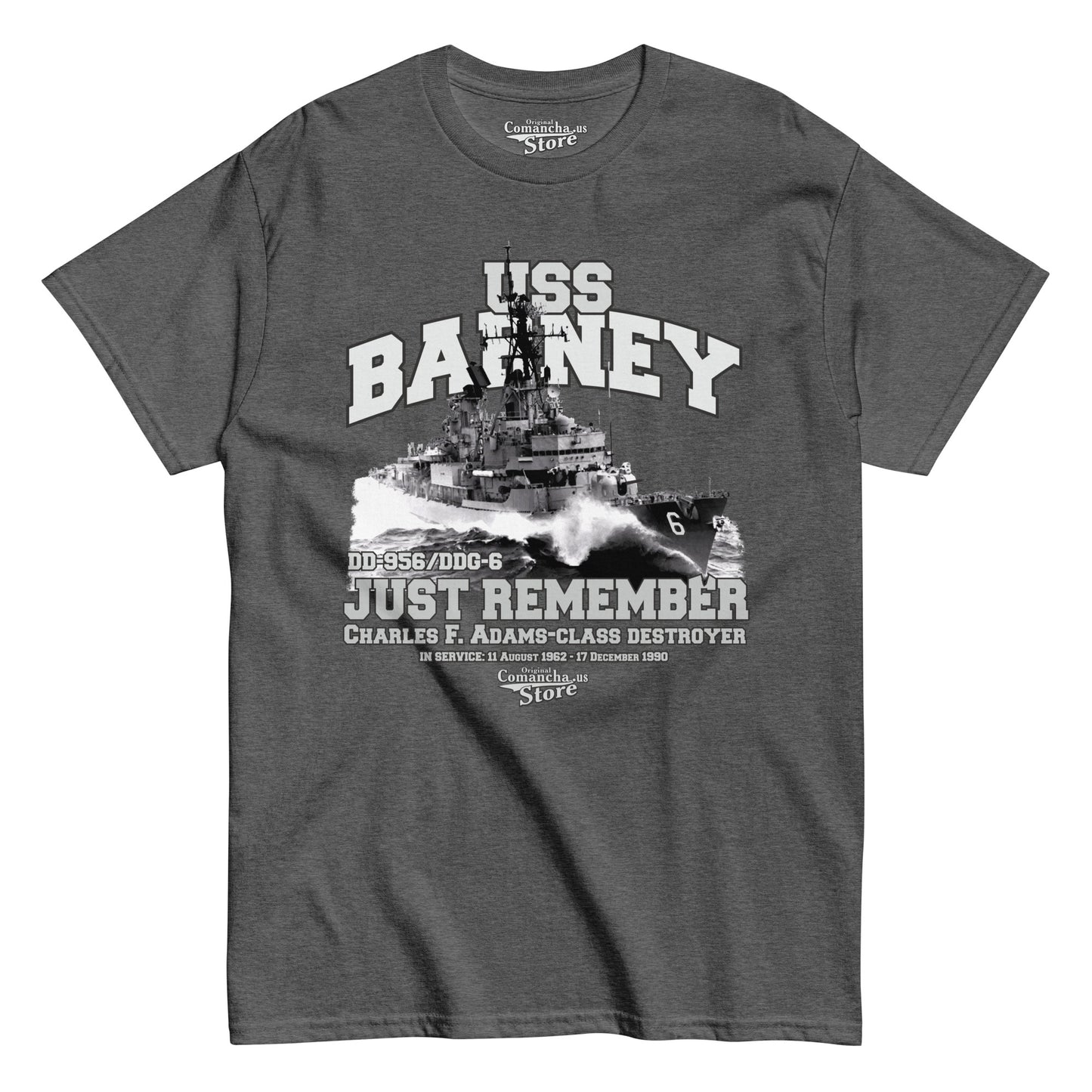 USS Barney DDG-6 t-shirt