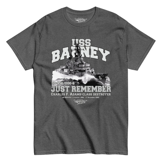 USS Barney DDG-6 t-shirt
