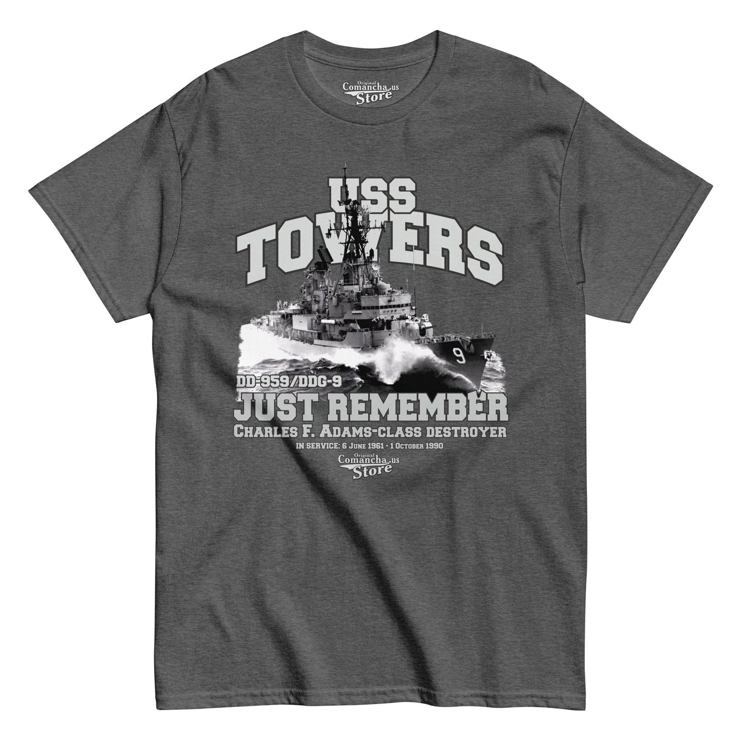 USS Towers DDG-9 T-shirt