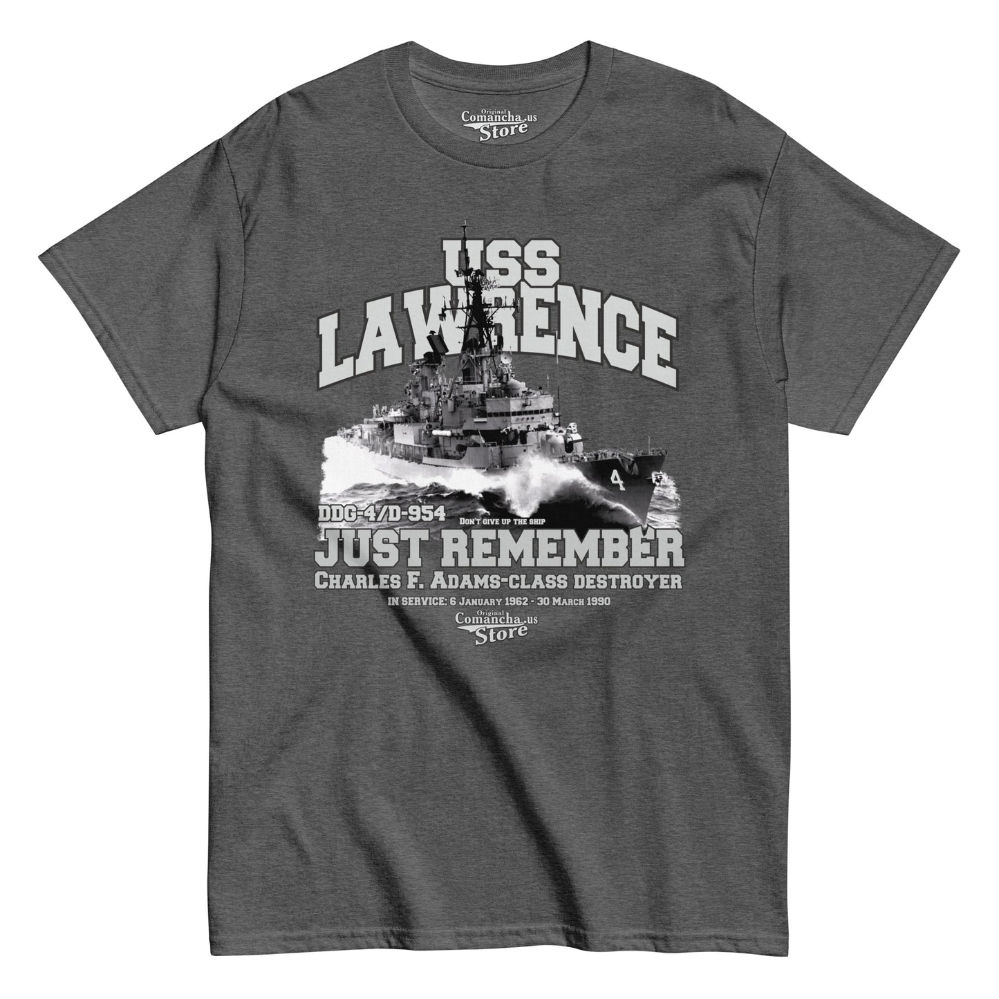 USS Lawrence DDG-4 Shipmates tee