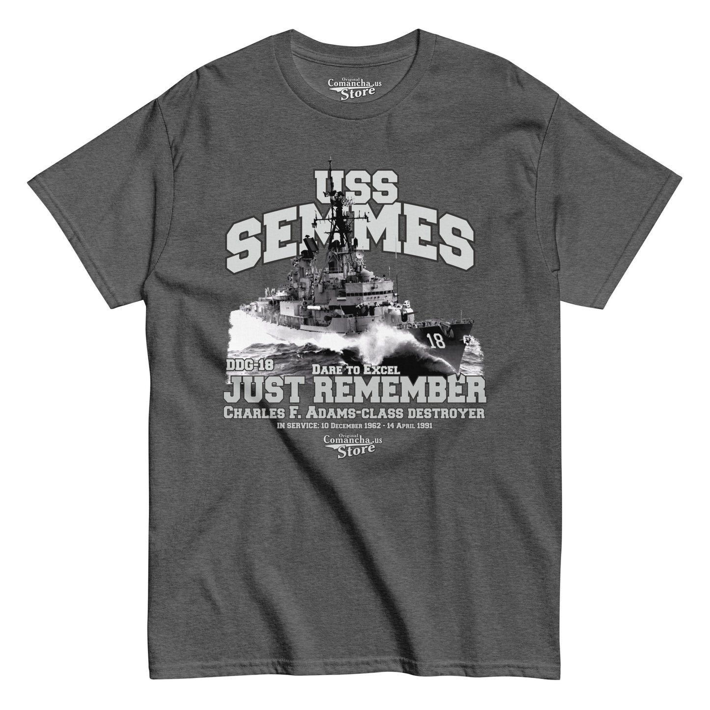 USS Semmes DDG-18 Shipmates t-shirt,