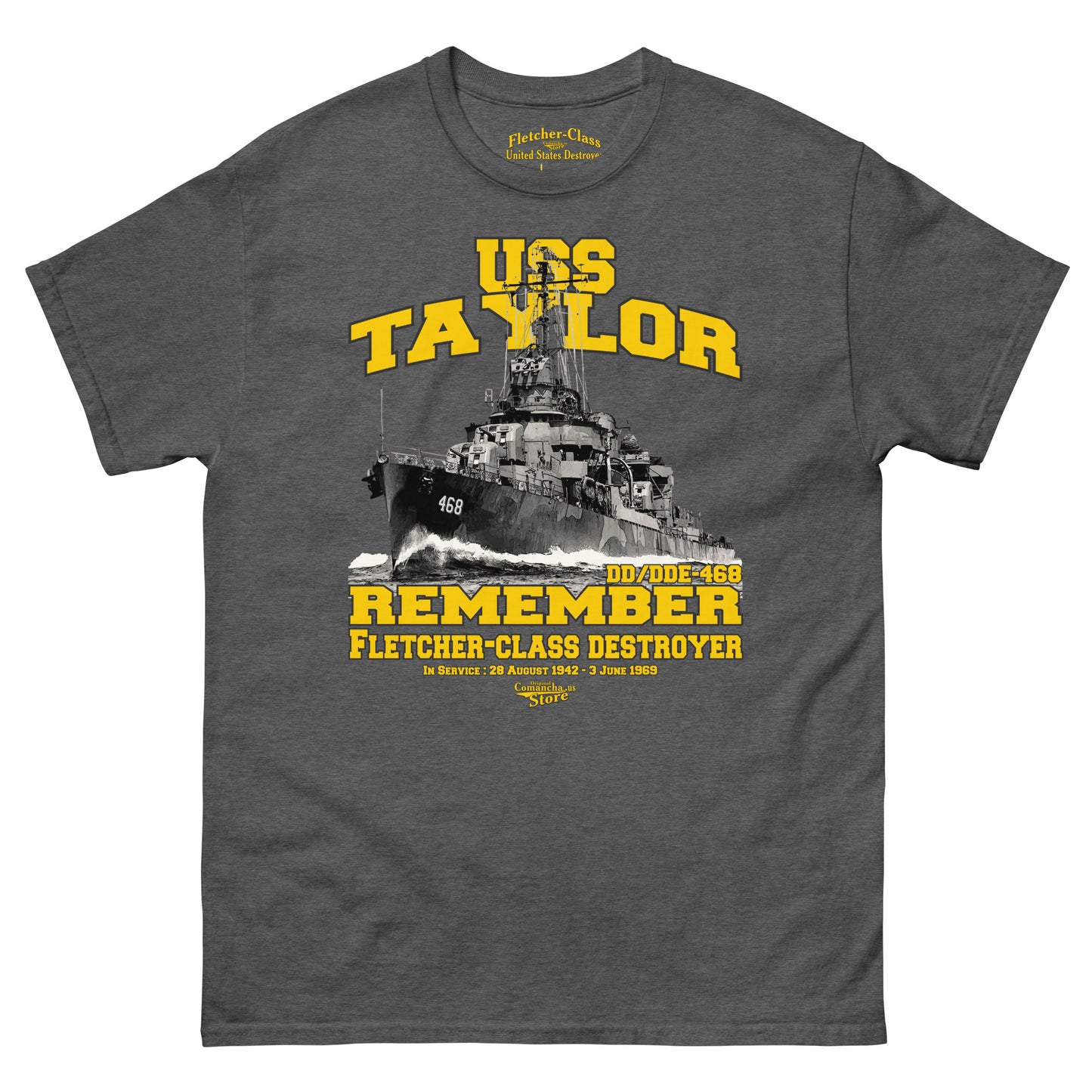 USS Taylor DD/DDE-468 t-shirt