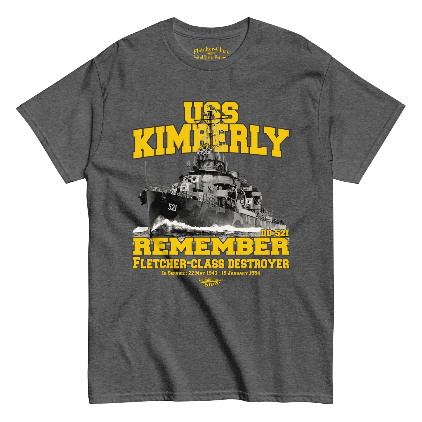 USS Kimberly DD-521 t-shirt
