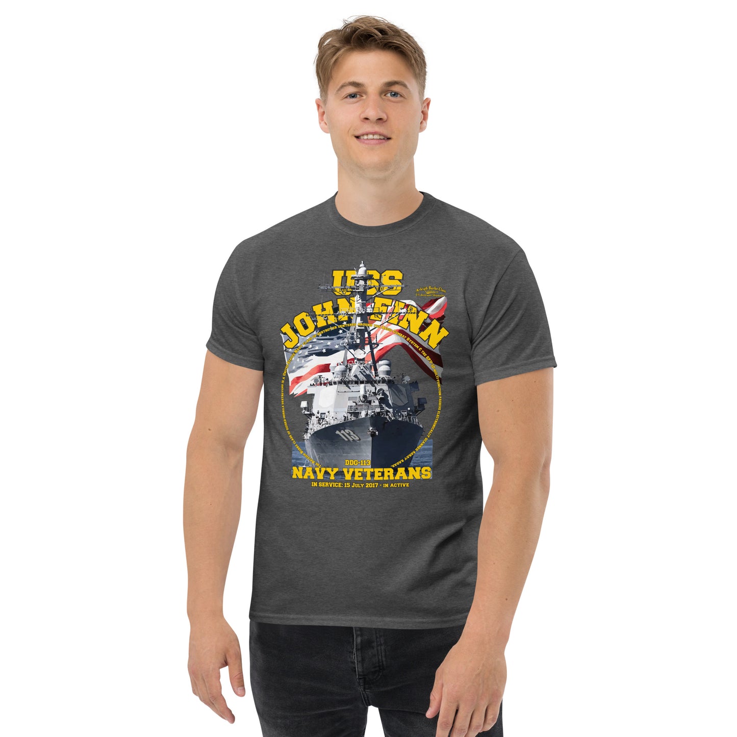 USS John Finn DDG-113 t-shirt