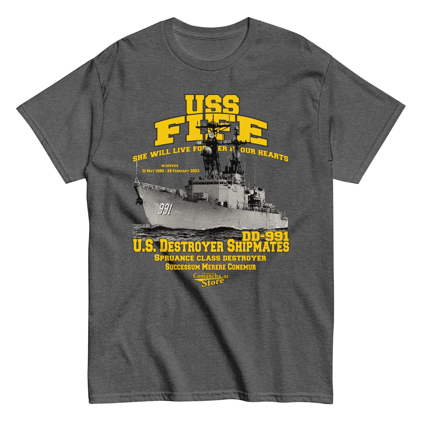USS Fife DD-991 Shipmates T-shirt