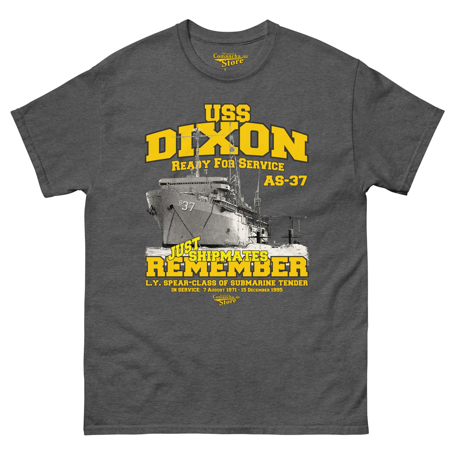 USS Dixon AS-37 t-shirt