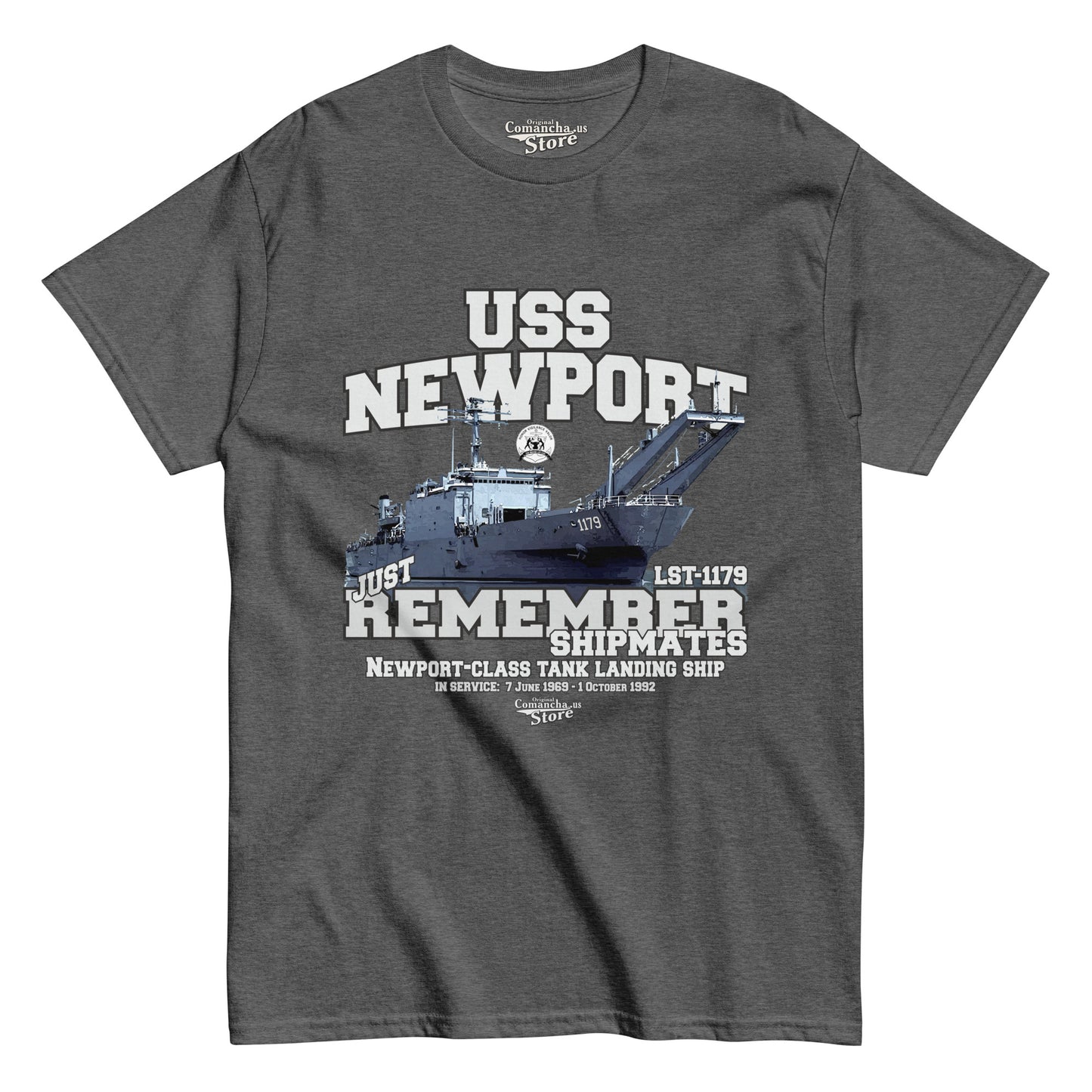 USS Newport LST-1179 Shipmates t-shirt