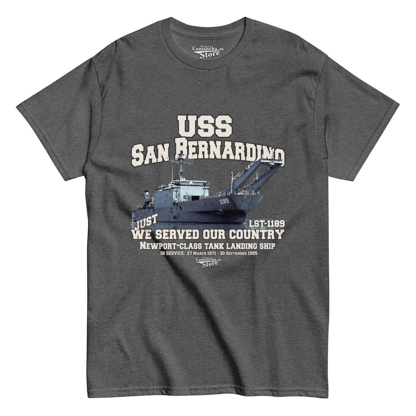 USS San Bernardino LST-1189 t-shirt