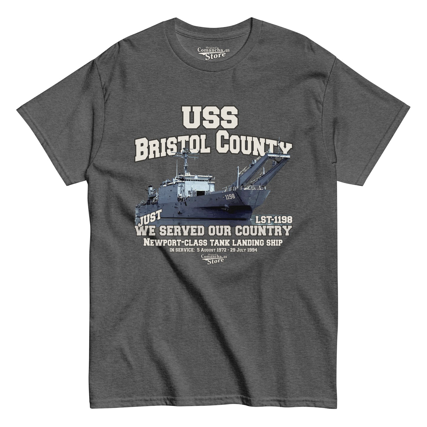 USS Bristol County LST-1198 t-shirt