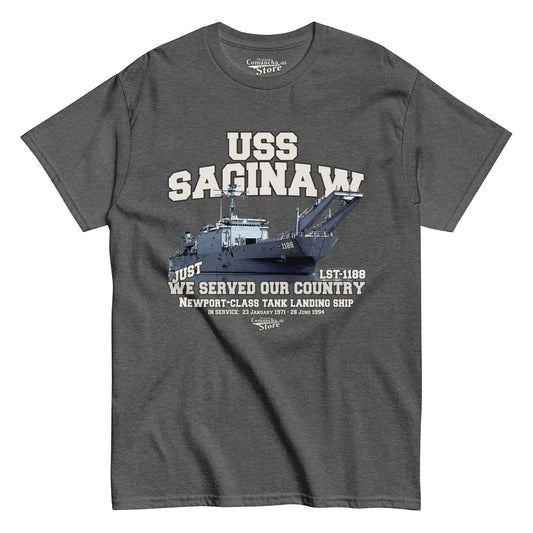 USS Saginaw LST-1188 t-shirt
