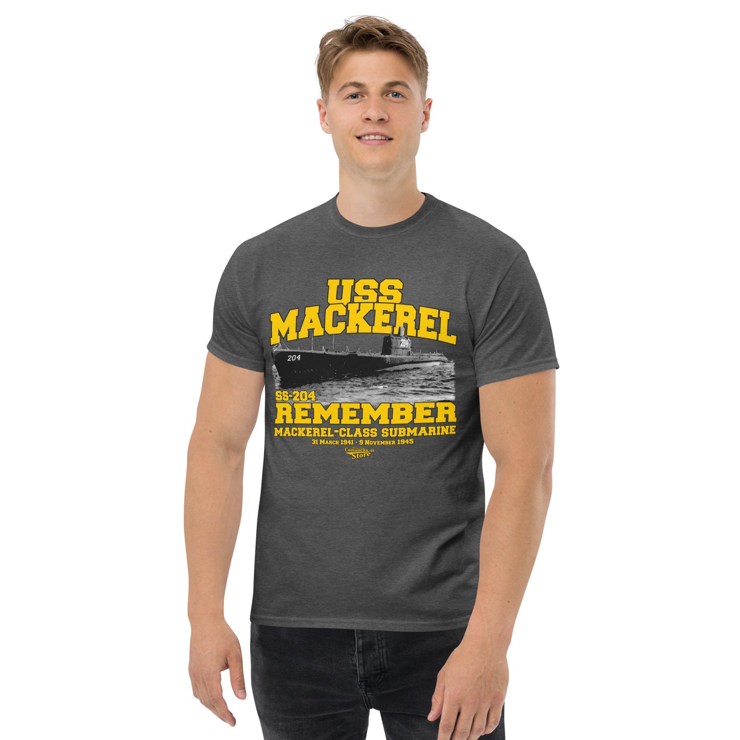 USS Mackerel SS-204 Submarine t-shirt
