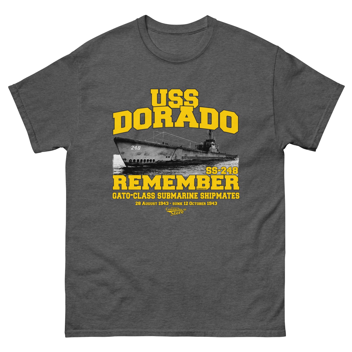 USS Dorado SS-248 t-shirt