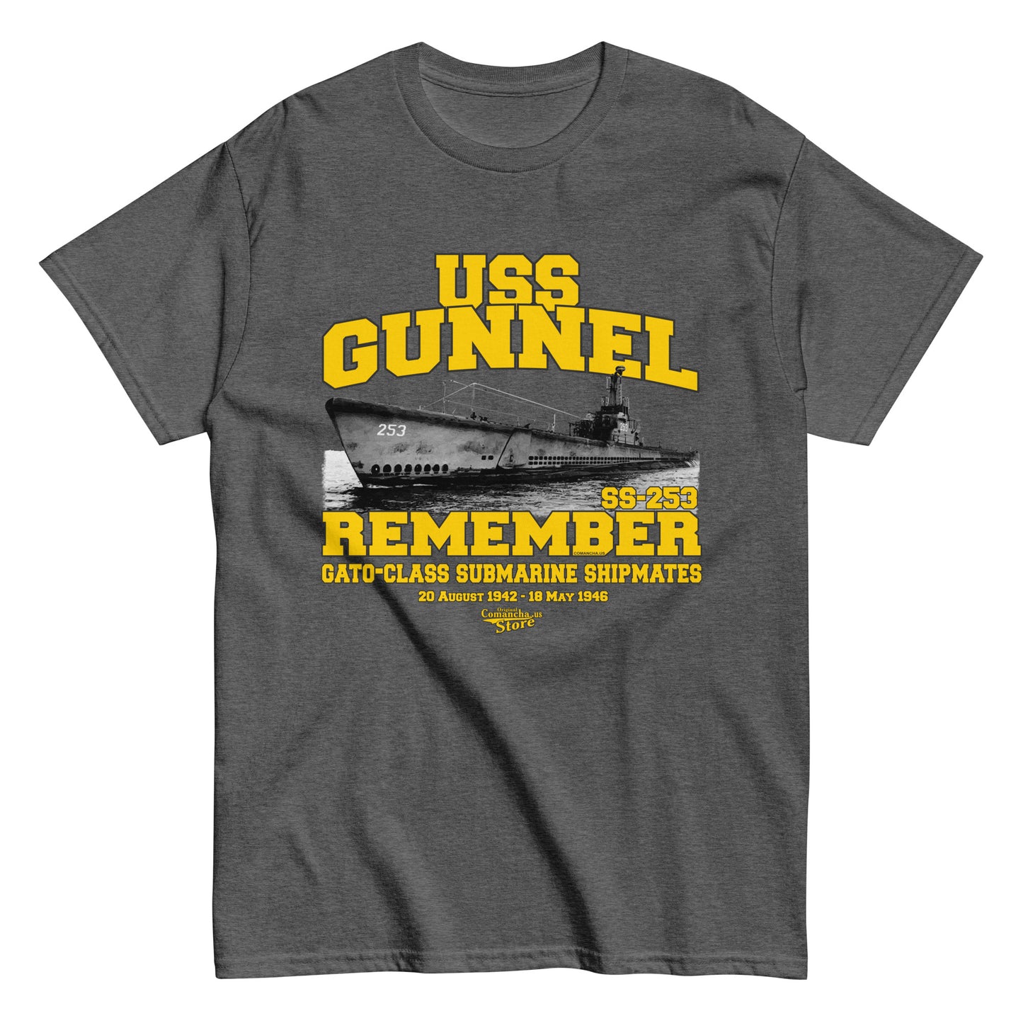 USS Gunnel SS-253 Submarine T-shirt