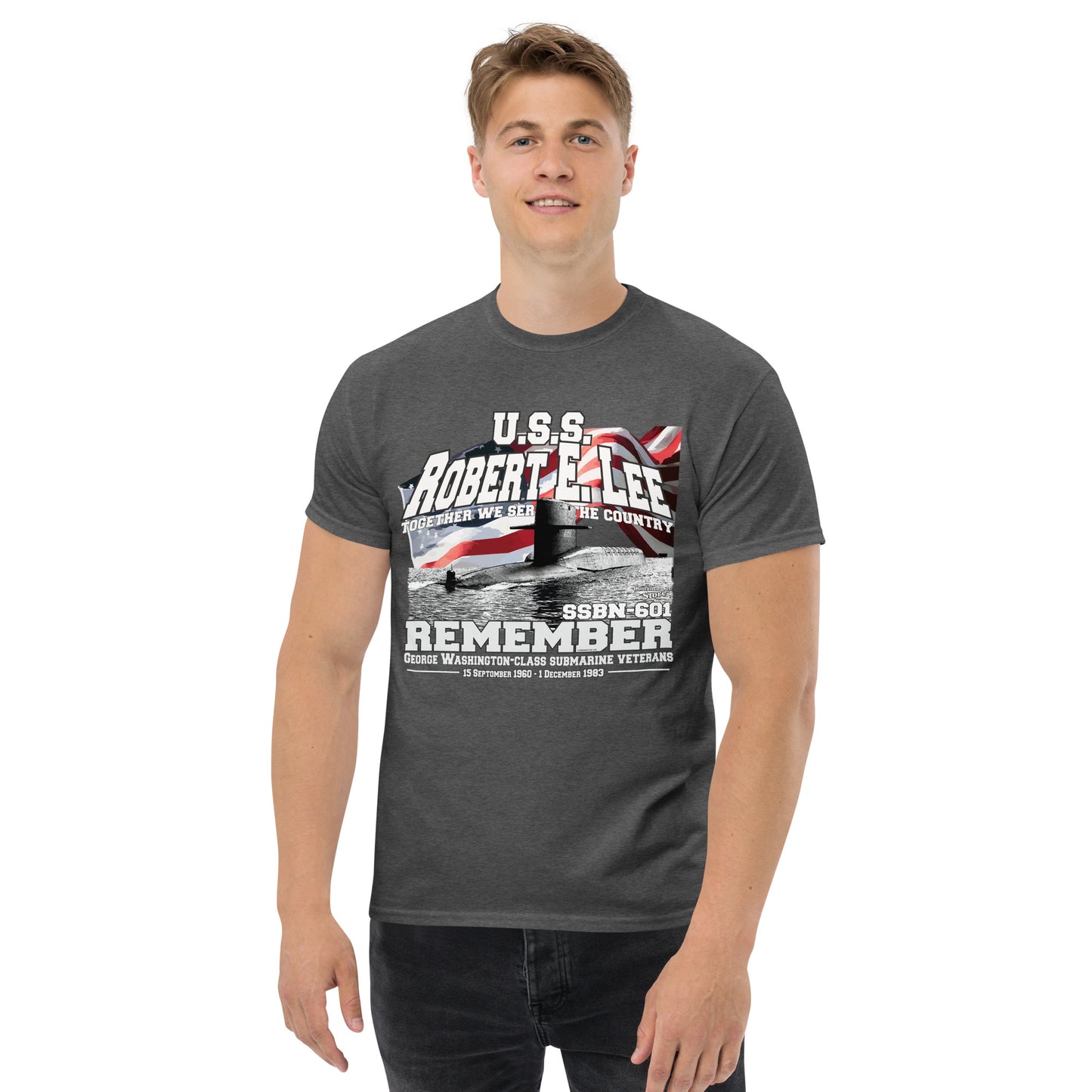 USS ROBERT E. LEE SSBN-601 Shipmates T-shirt