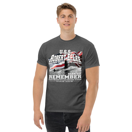 USS ROBERT E. LEE SSBN-601 Shipmates T-shirt