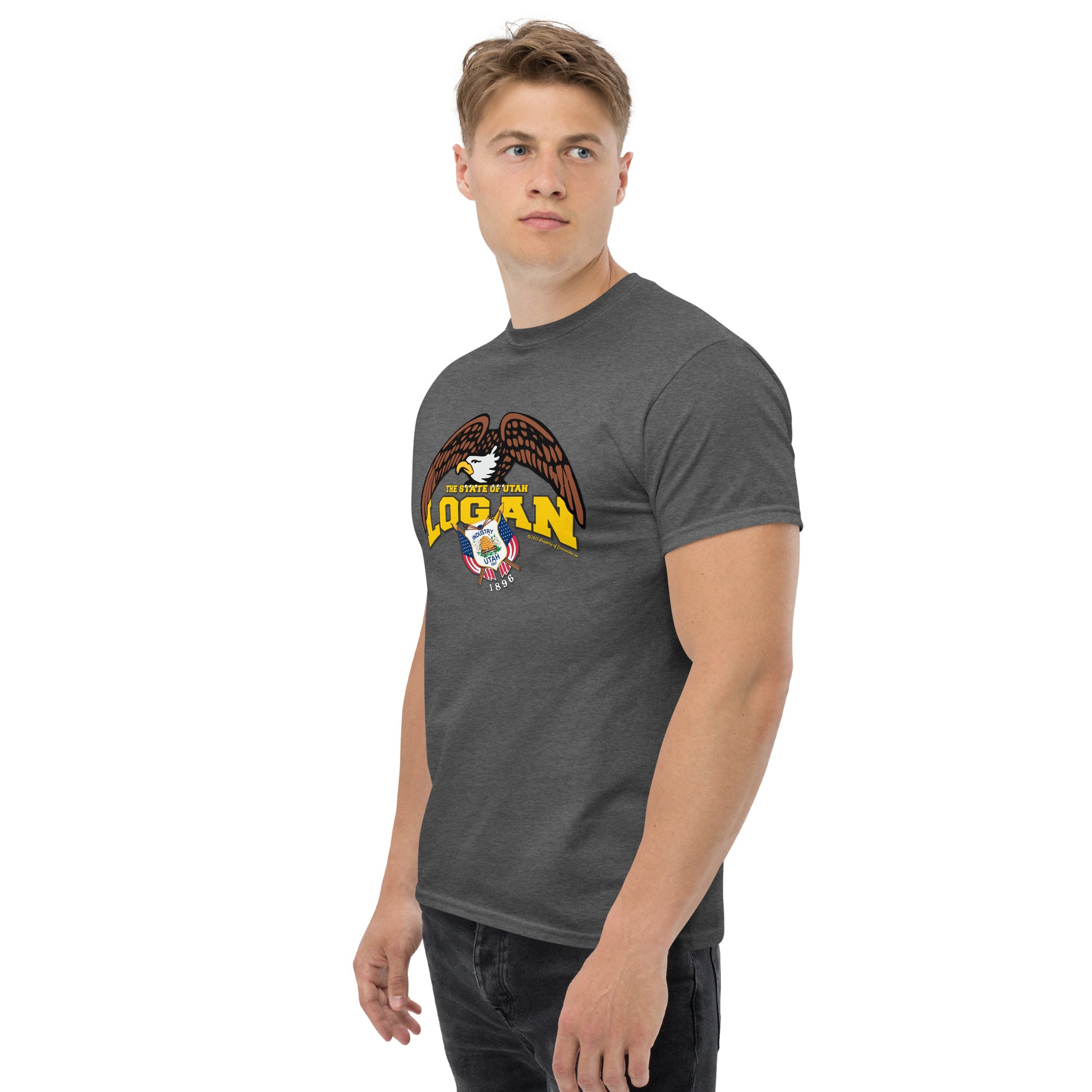 Logan t-shirt,Logan City t-shirt, Utah State T-shirt, Comancha Graphics,