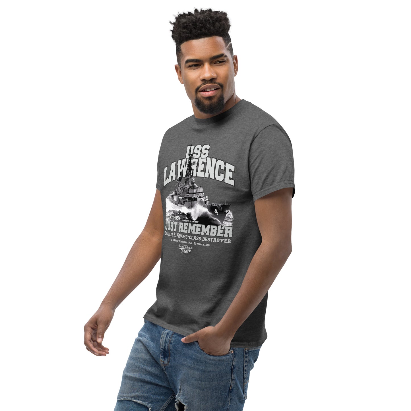 USS Lawrence DDG-4 Shipmates tee