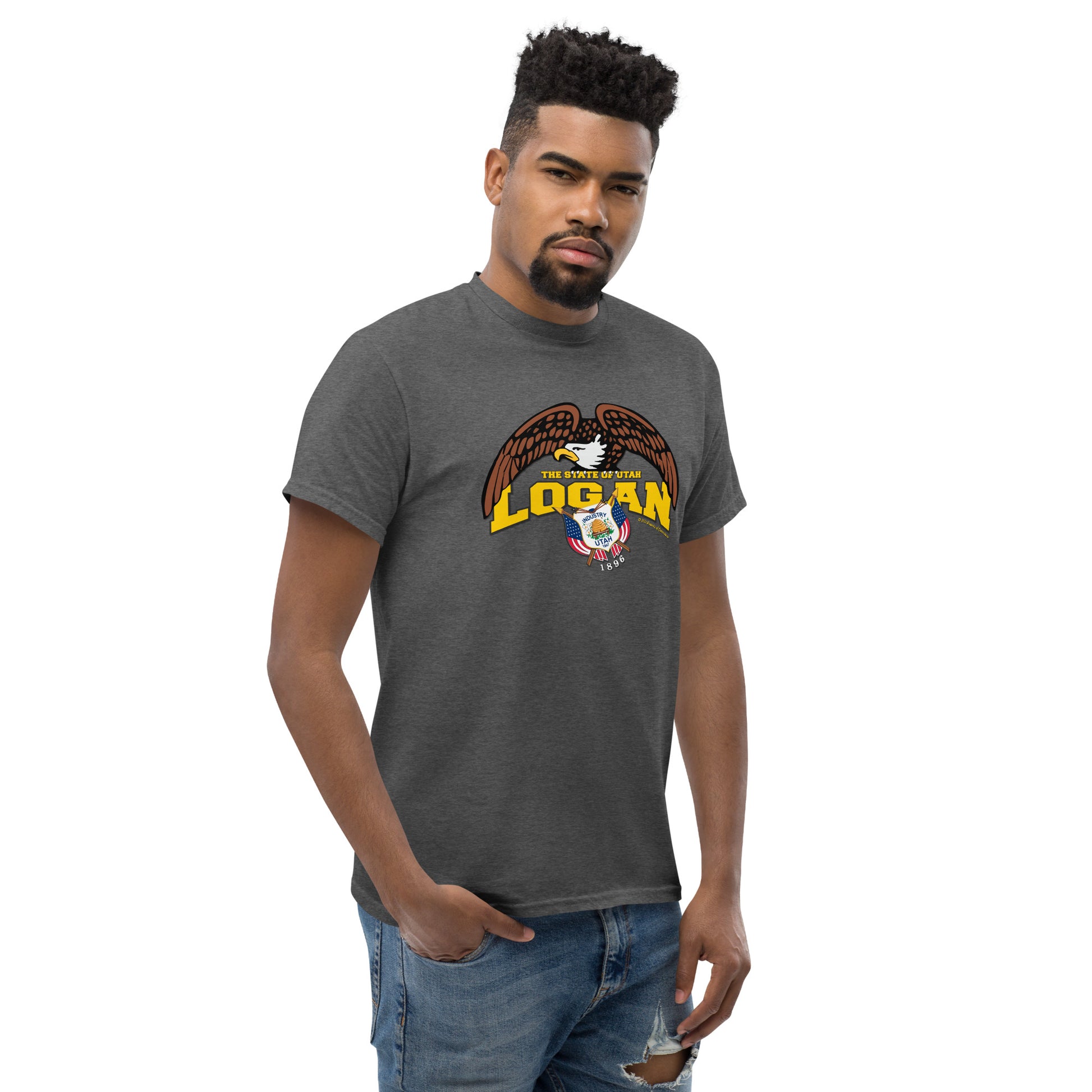 Logan t-shirt,Logan City t-shirt, Utah State T-shirt, Comancha Graphics,