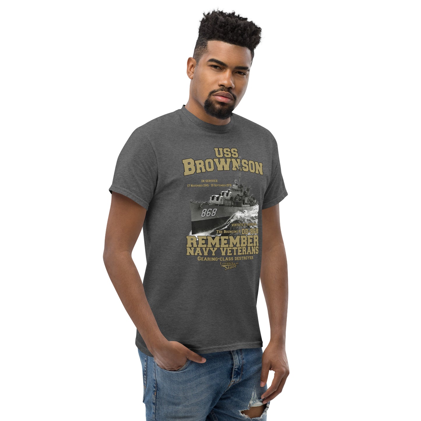 USS Brownson DD-868 Shipmates t-shirt,