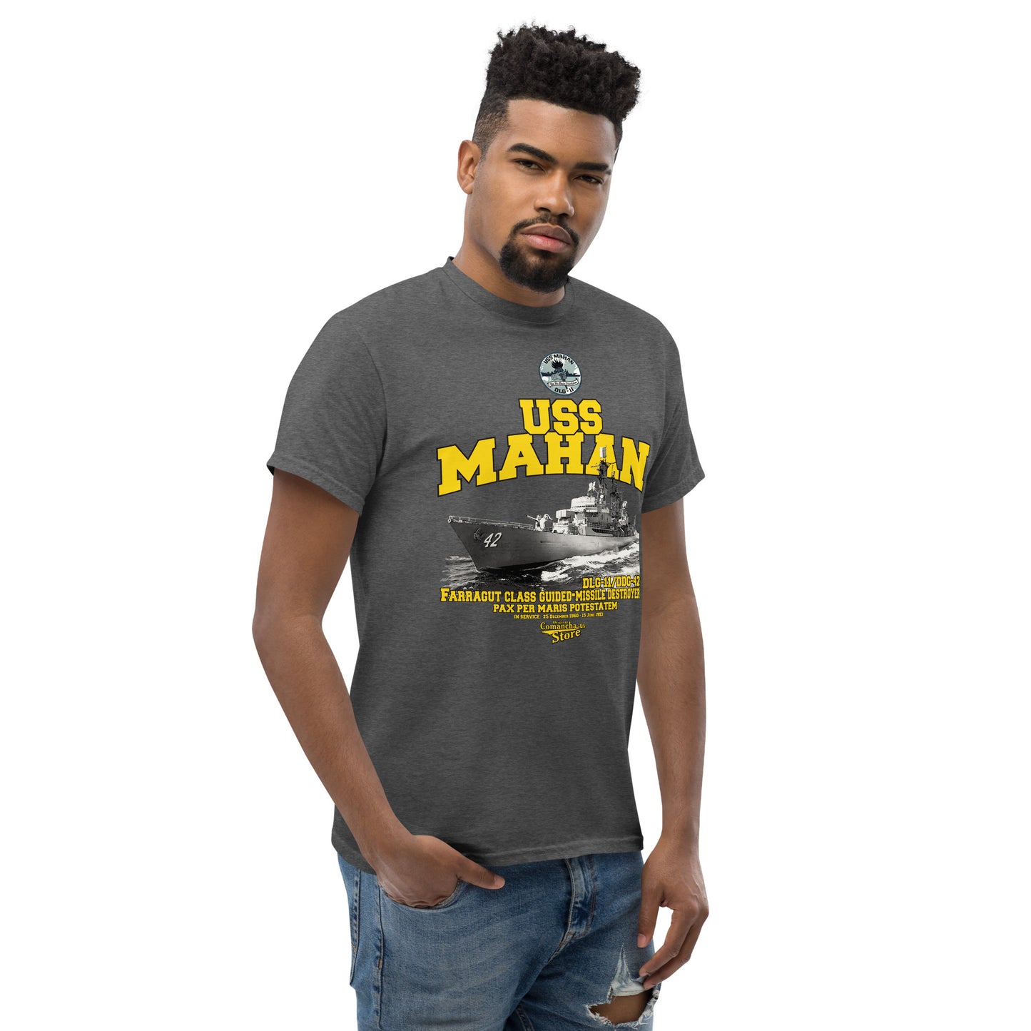 USS Mahan DLG-11/DDG-42 Shipmates t-shirt,