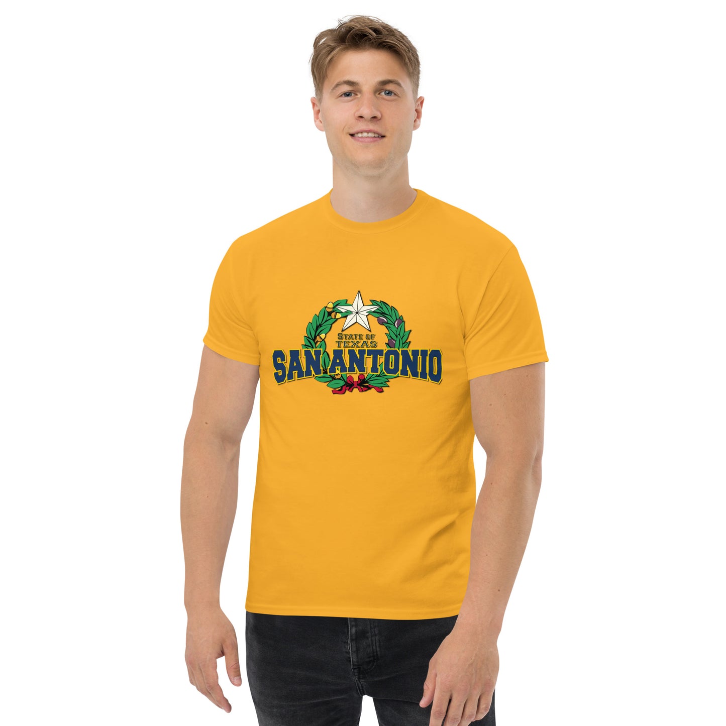 San Antonio - Texas state, T-Shirt Comancha.us, Comancha Design,