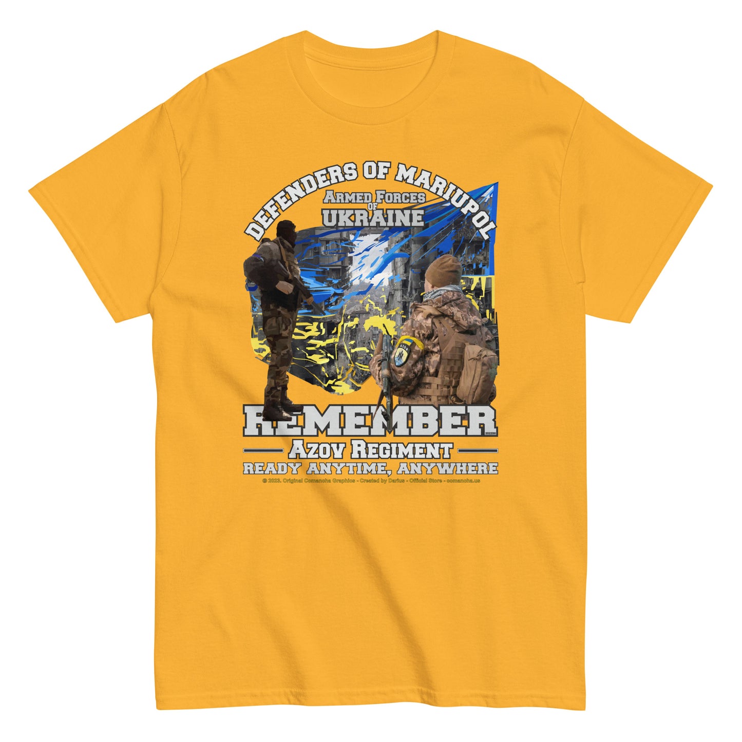 REMEMBER Defenders of Mariupol t-shirt