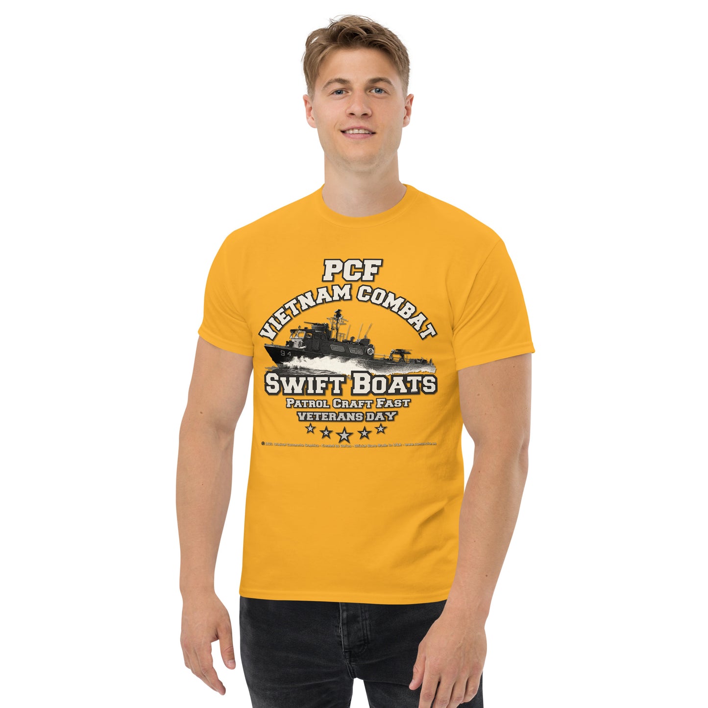 SWIFT BOATS Vietnam Combat Veterans t-shirt