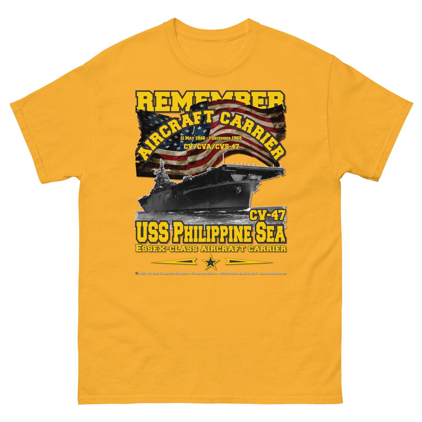 USS PHILIPPINE SEA CV-47 Shipmates T-Shirt