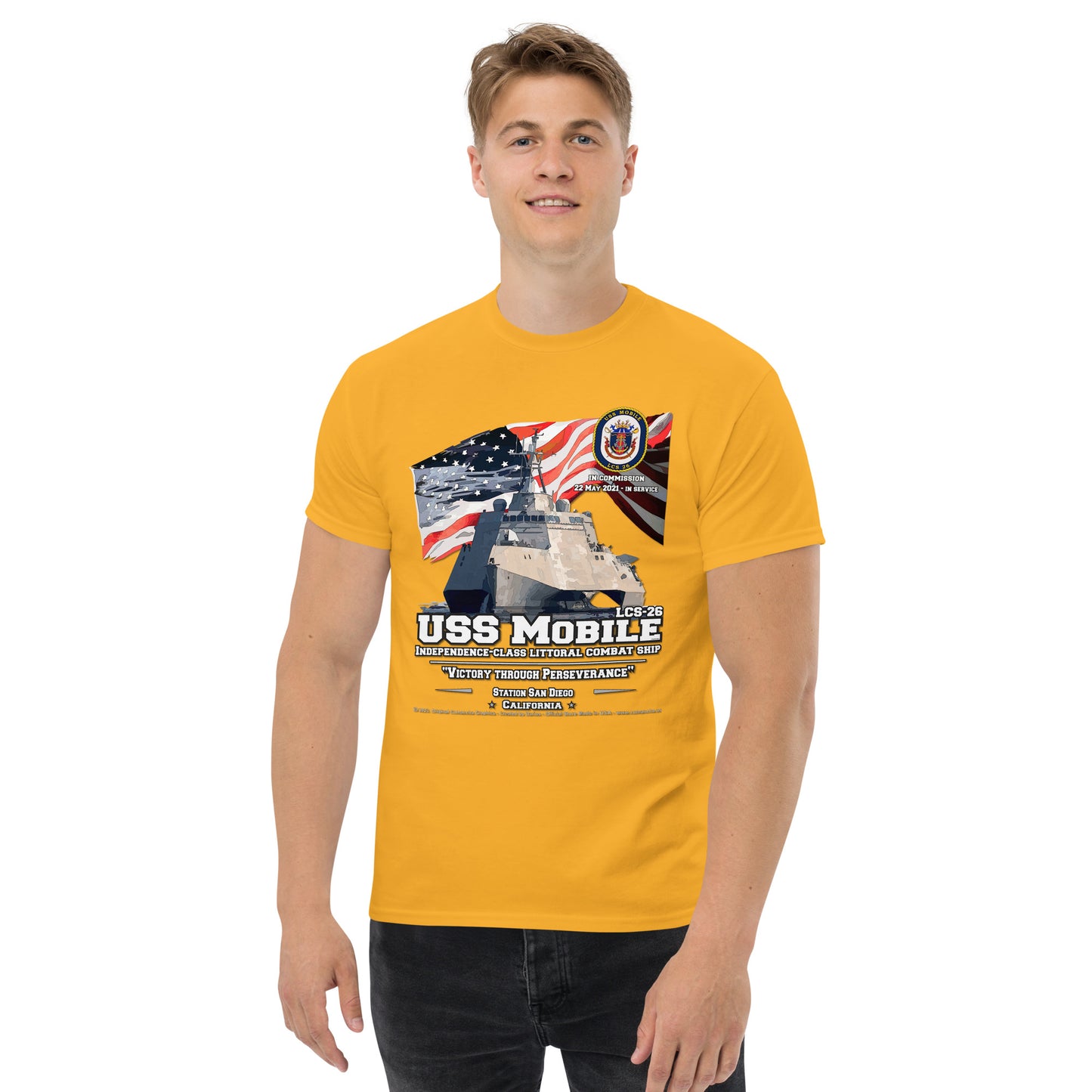 USS MOBILE LCS-26 T-Shirt