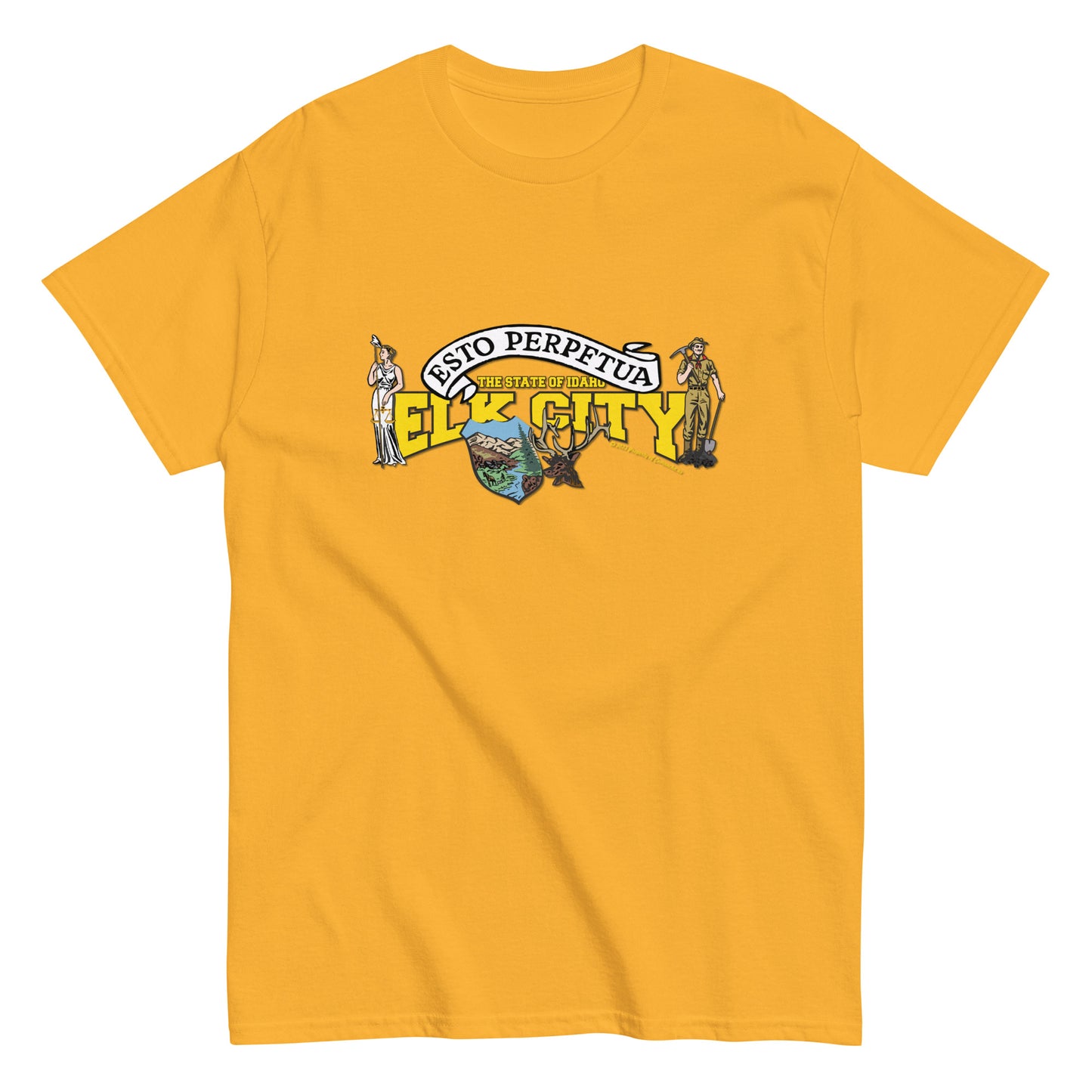 Elk City - Idaho State T-shirt,