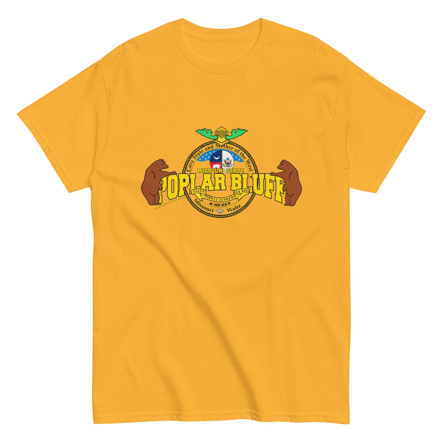 Poplar Bluff City tee, Missouri State T-shirt,