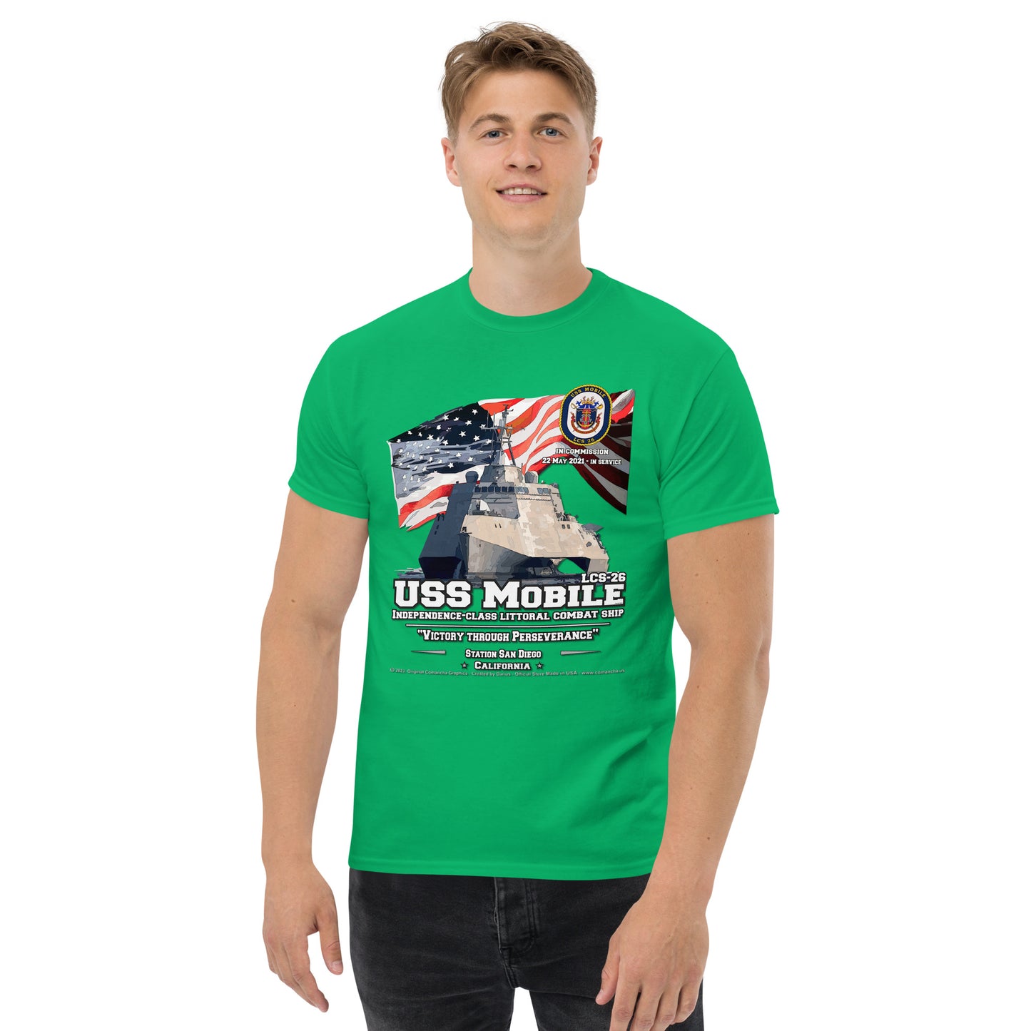 USS MOBILE LCS-26 T-Shirt