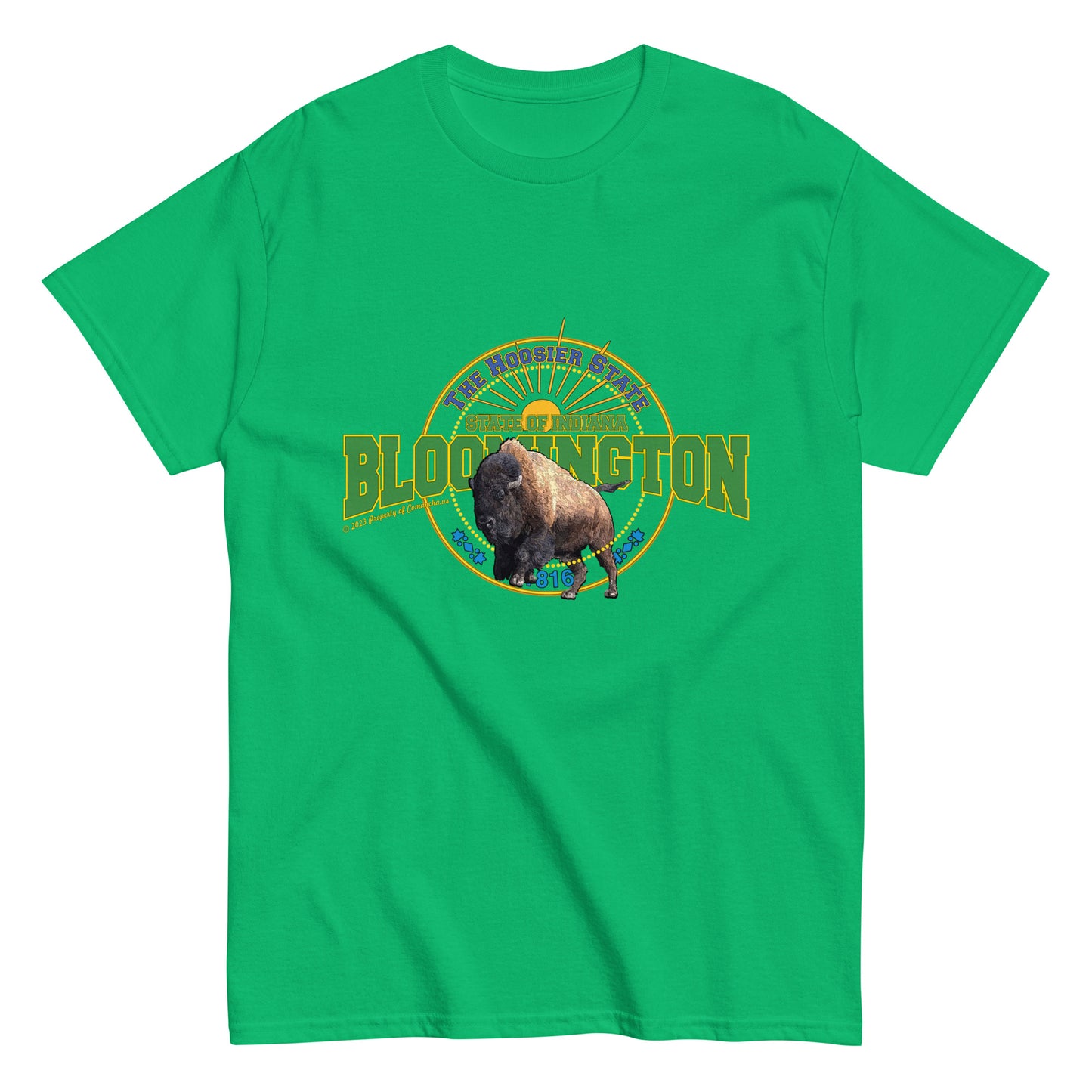 Blumington City Tee - Indiana State T-shirt, Comancha.us Store,