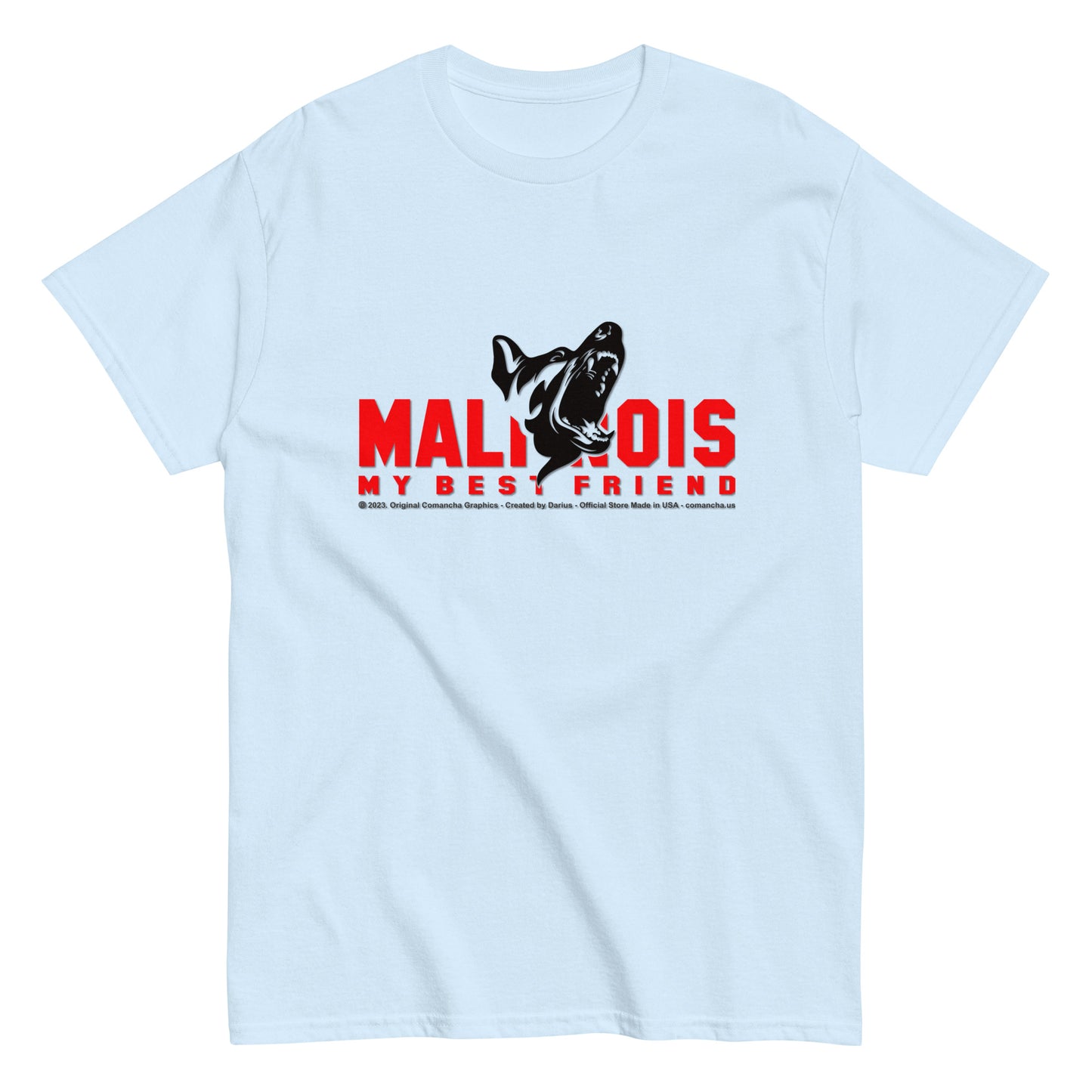 Malinois Dog T-shirt, Comancha T-shirts,