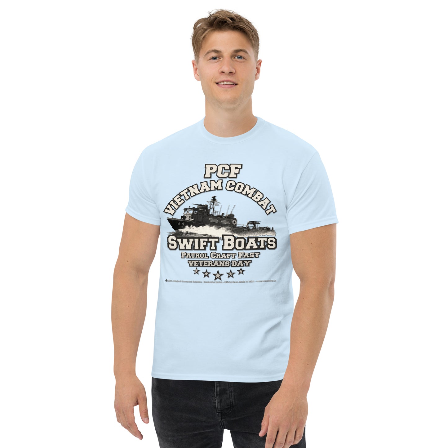 SWIFT BOATS Vietnam Combat Veterans t-shirt