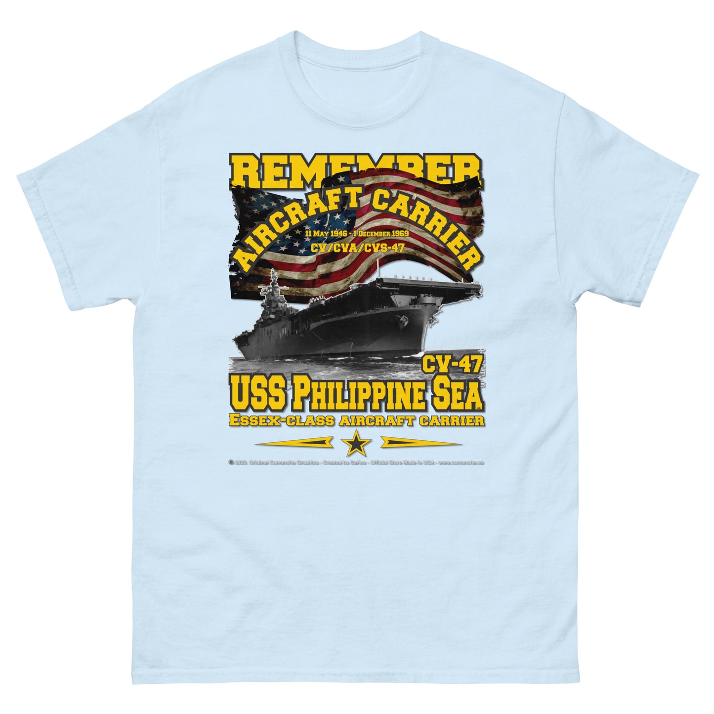 USS PHILIPPINE SEA CV-47 Shipmates T-Shirt