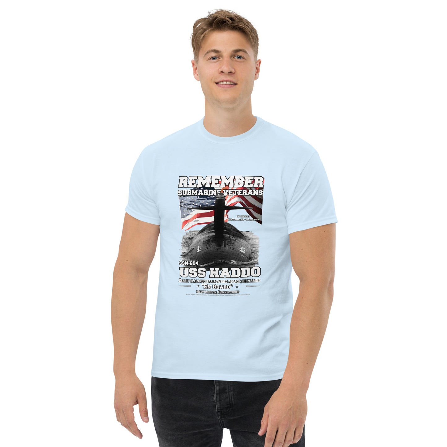 USS HADDO SSN-604 Submarine T-shirt