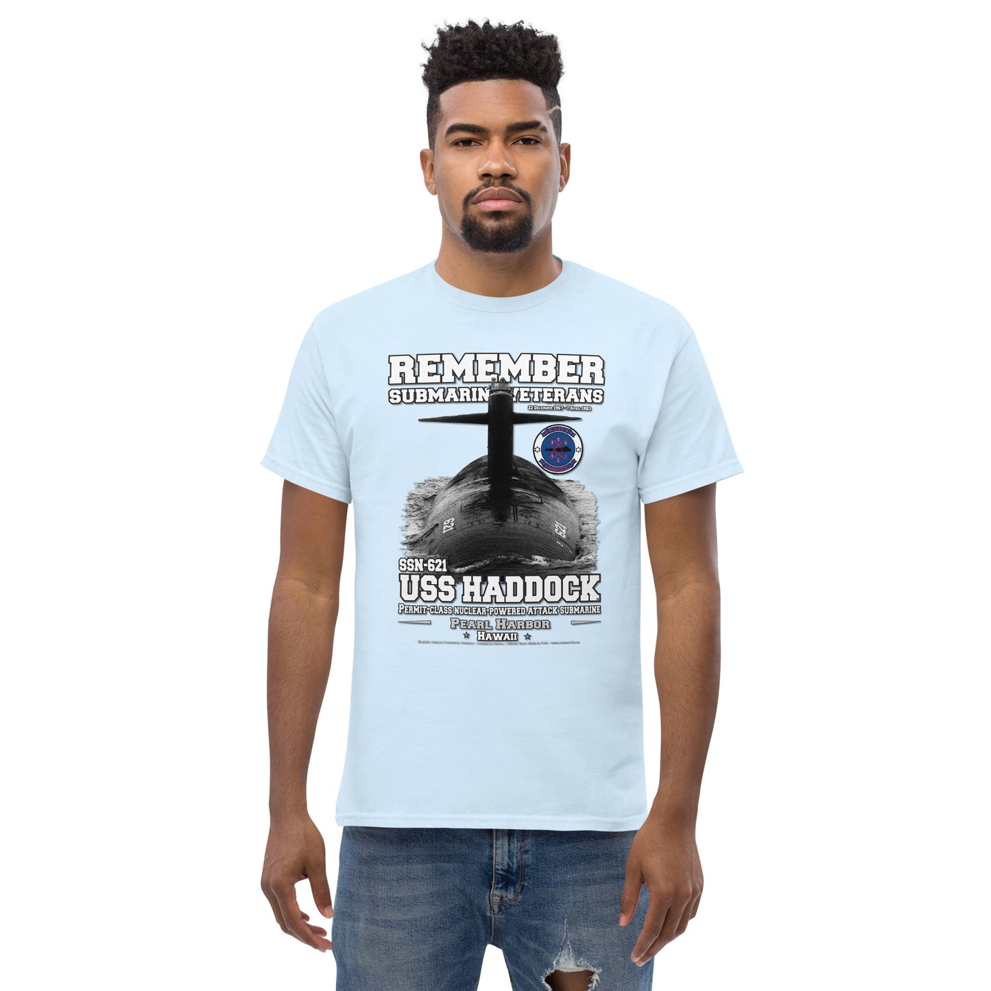 USS HADDOCK SSN-621 Shipmates T-shirt