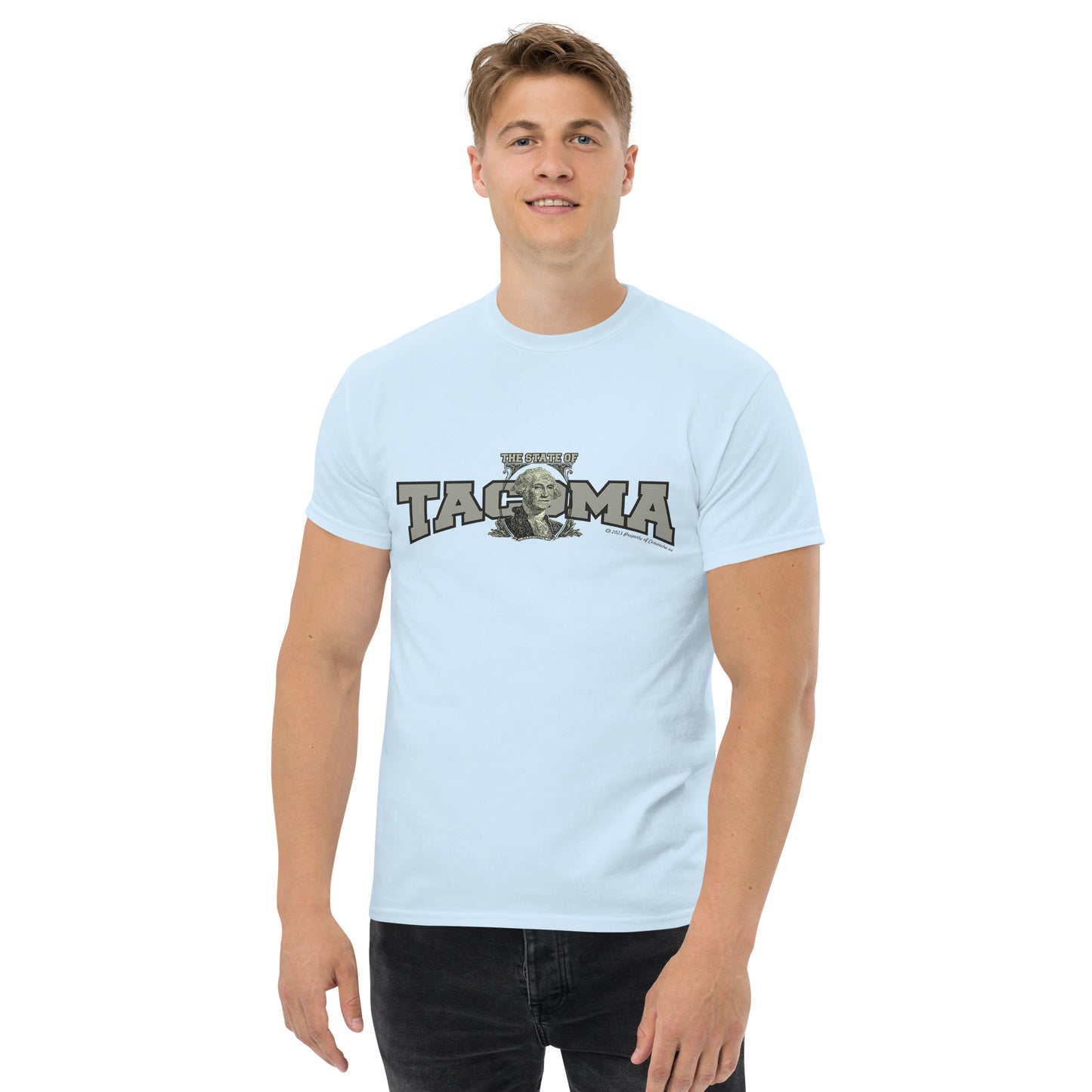 Tacoma t-shirt, Tacoma City t-shirt, Washington State T-shirt, Comancha Graphics,