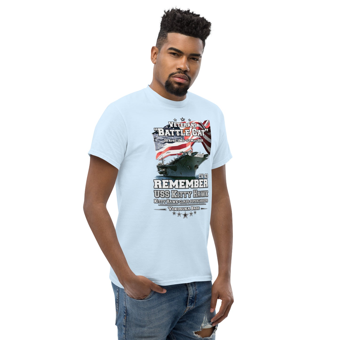 USS KITTY HAWK CVA-63 Aircraft Veterans Veterans T-Shirt, Comancha Military T-shirts,