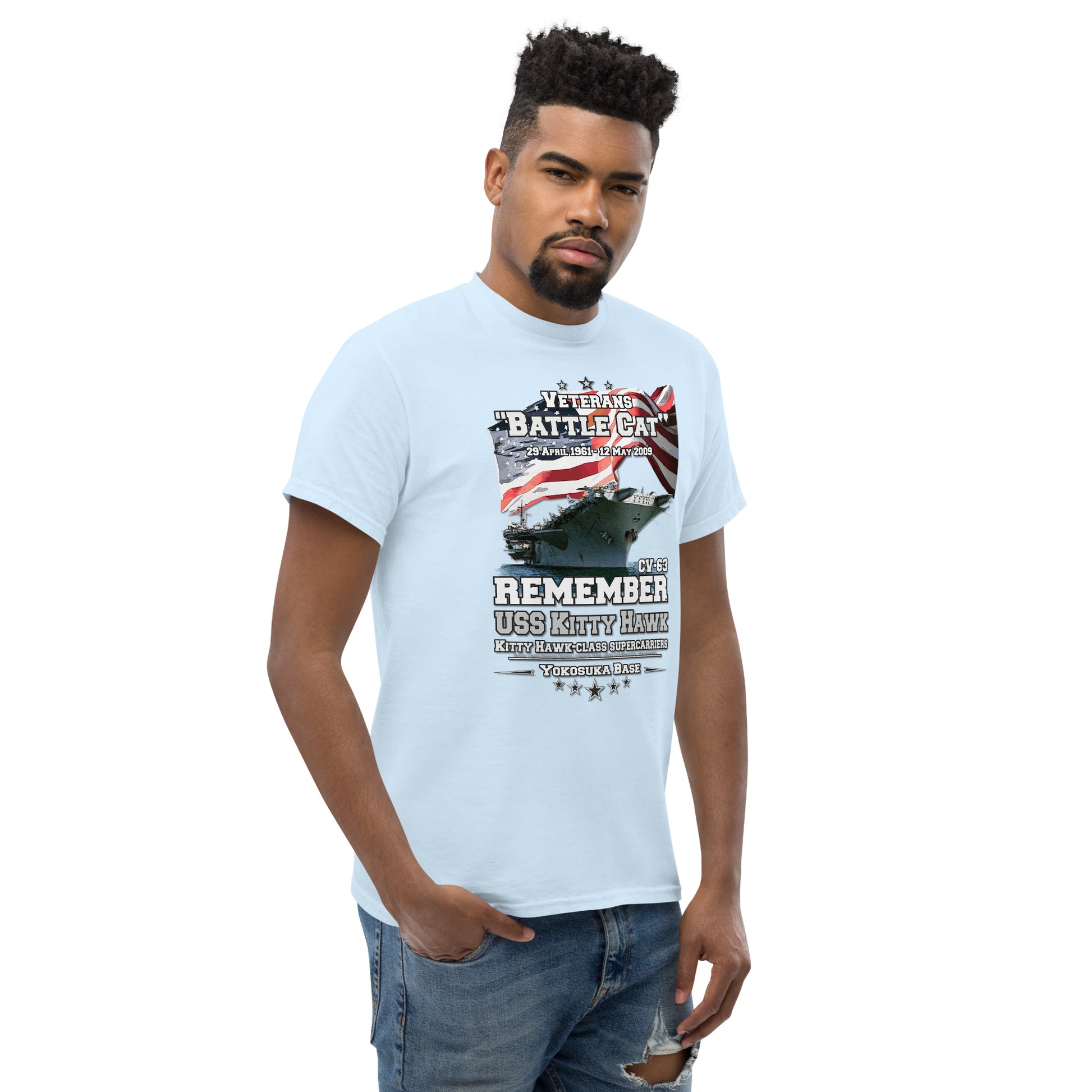 USS KITTY HAWK CVA-63 Aircraft Veterans Veterans T-Shirt, Comancha Military T-shirts,