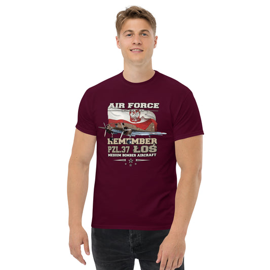 PZL-37 LOS Polish Air Force t-shirt