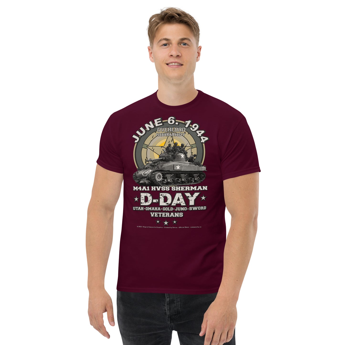 D-Day 1944 US army Veterans t-shirt