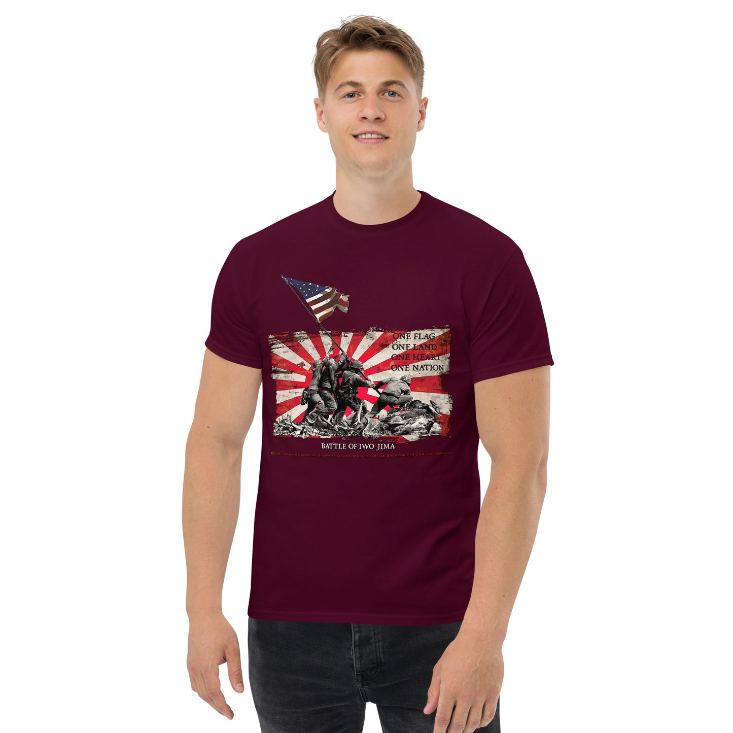 Battle of Iwo Jima t-shirt